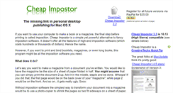 Desktop Screenshot of cheapimpostor.com